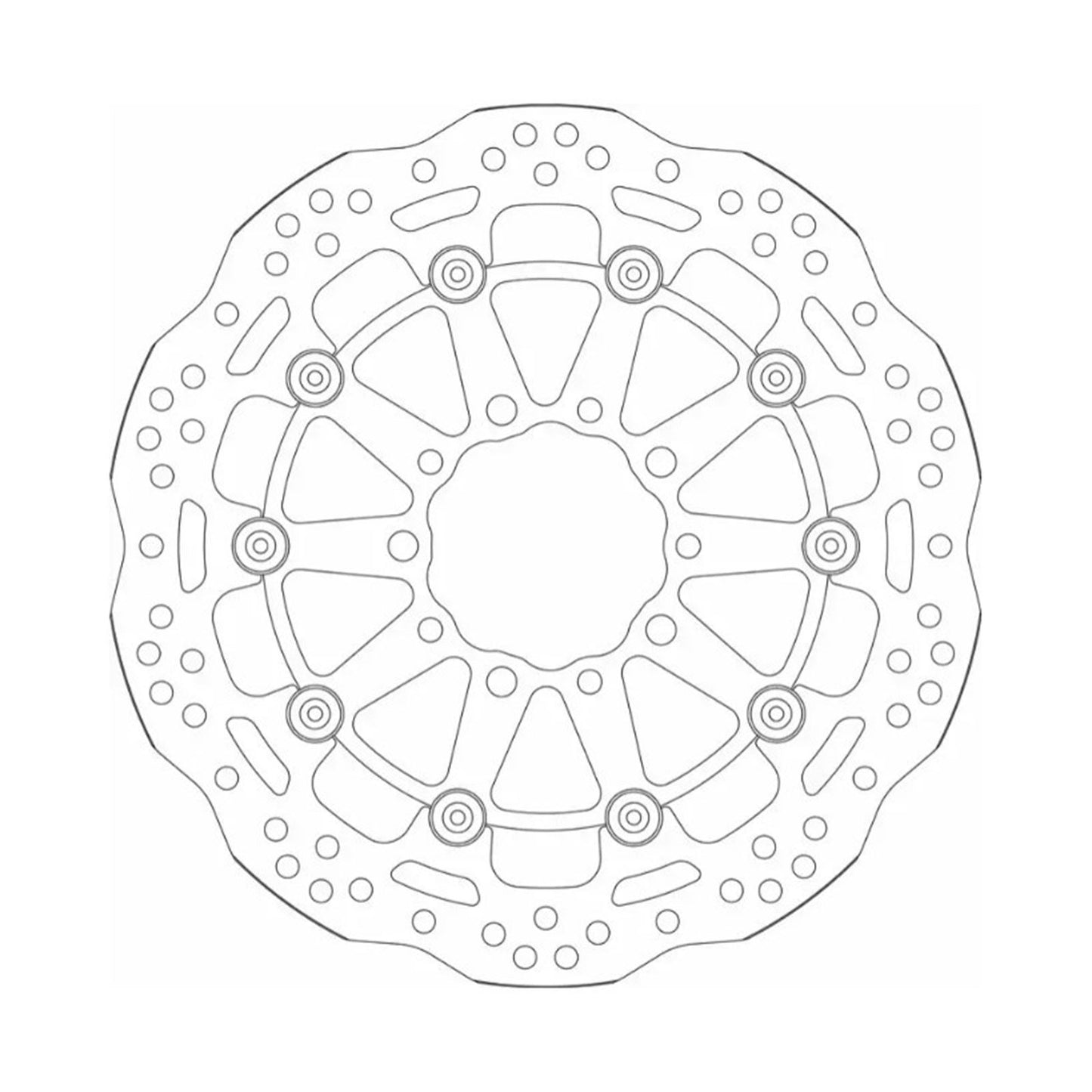 SBS Upgrade Front Brake Rotor for Kawasaki - 6035A [MPN: 6035A]_1398413