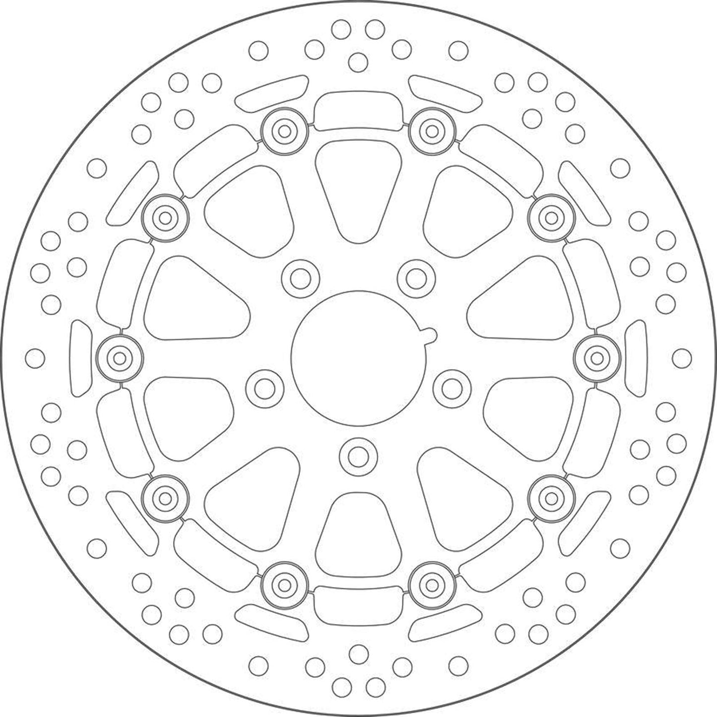 SBS Brake Rotors for V-Twin [MPN: 6143]_982582