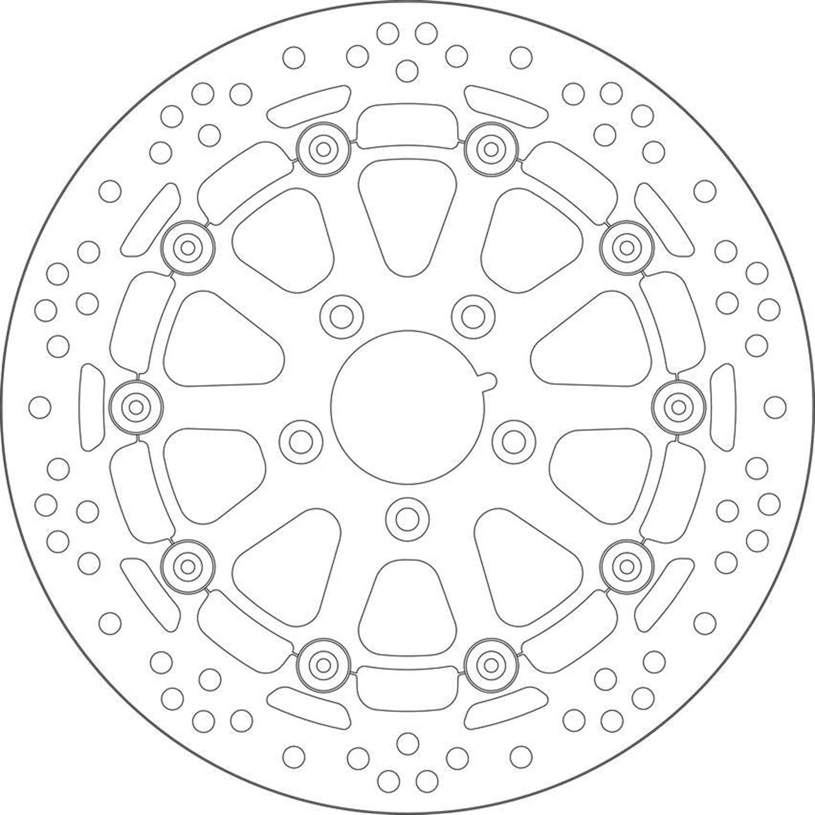 SBS Brake Rotors for V-Twin [MPN: 6143]_982582