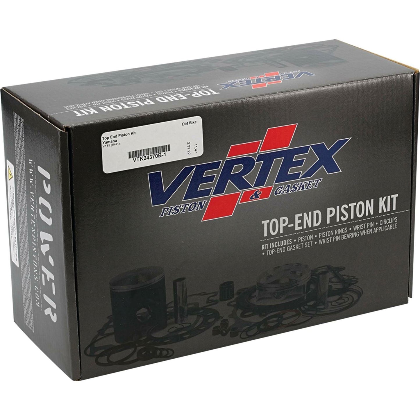 Vertex Top End Kit Cast Replica 47.45/STD for Yamaha VTK24370B-1_1092003