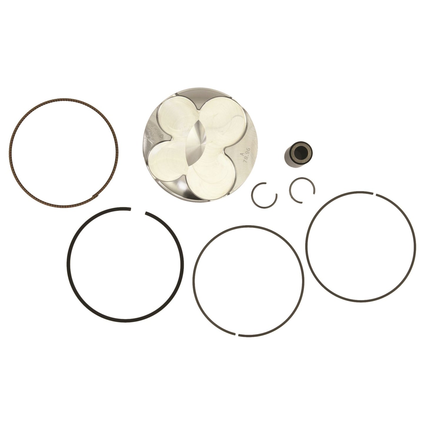 Vertex Piston Kit Forged 78.96/STD 13.9:1 for Honda 24516A_1092005