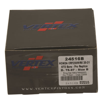 Vertex Piston Kit Forged 78.97/STD 13.9:1 for Honda 24516B_1091961