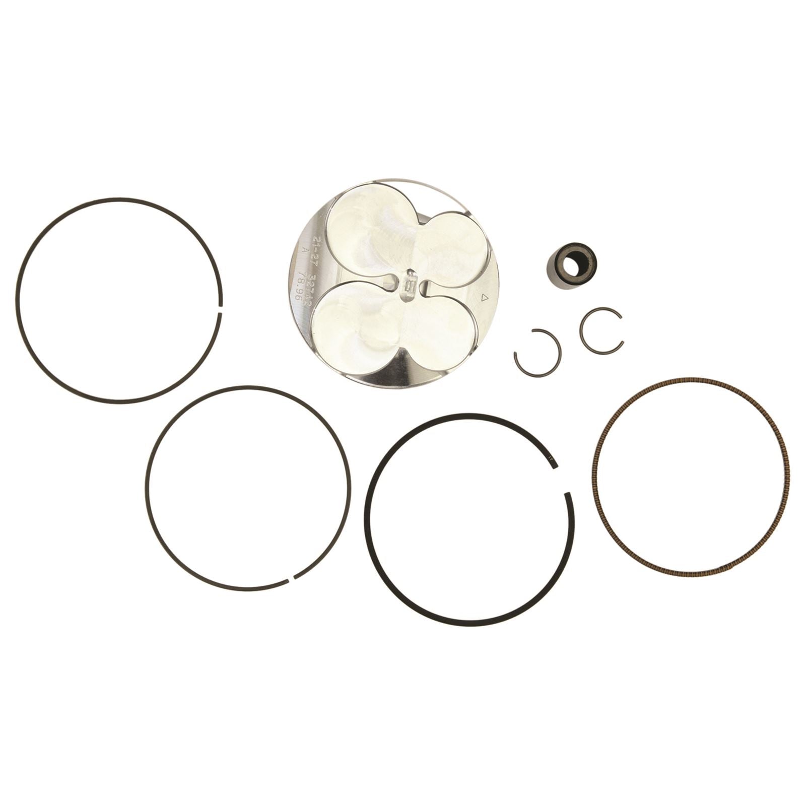 Vertex Piston Kit HC Forged 78.96/STD 14.4:1 for Honda 24517A_1091963