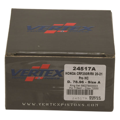Vertex Piston Kit HC Forged 78.96/STD 14.4:1 for Honda 24517A_1091965