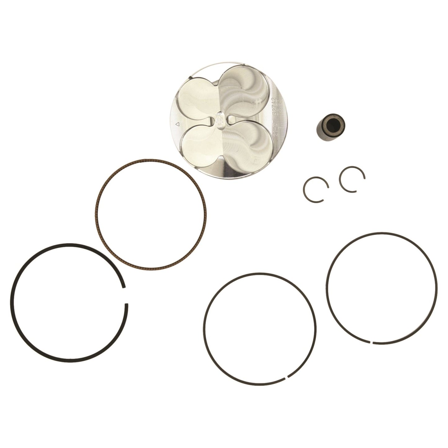 Vertex Piston Kit HC Forged 78.97/STD 14.4:1 for Honda 24517B_1091967