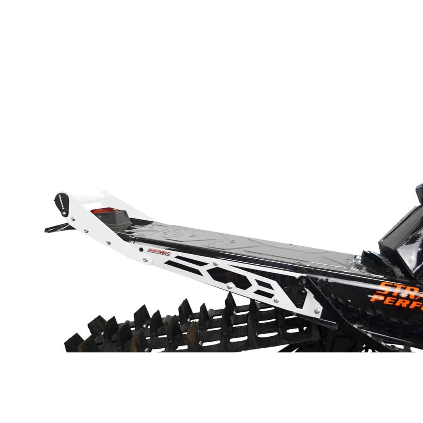 Straightline Performance Hide 'N' Go Rear Bumper - Black/White fits Polaris [MPN: 182-123-WHITE]_2568851