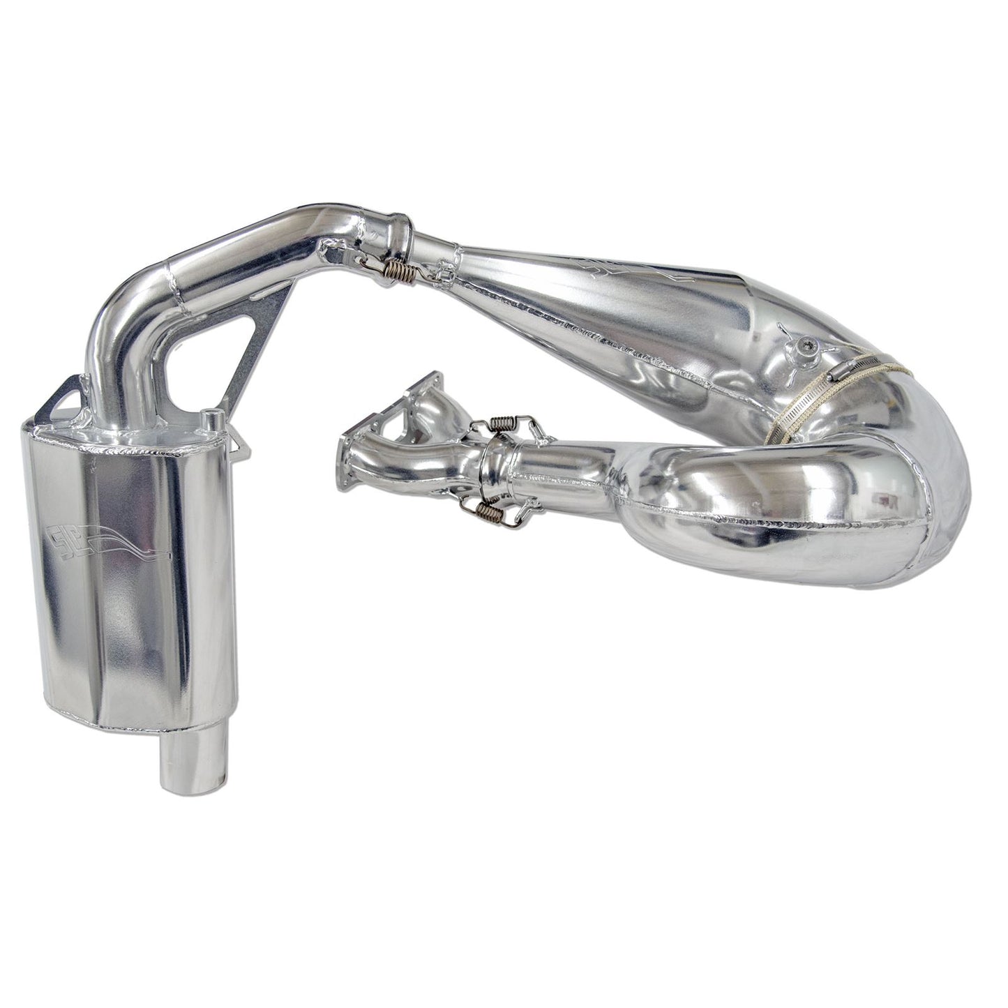 Starting Line Products Single Pipe Full Exhaust for Ski-Doo [MPN: 09-8001]_1092107