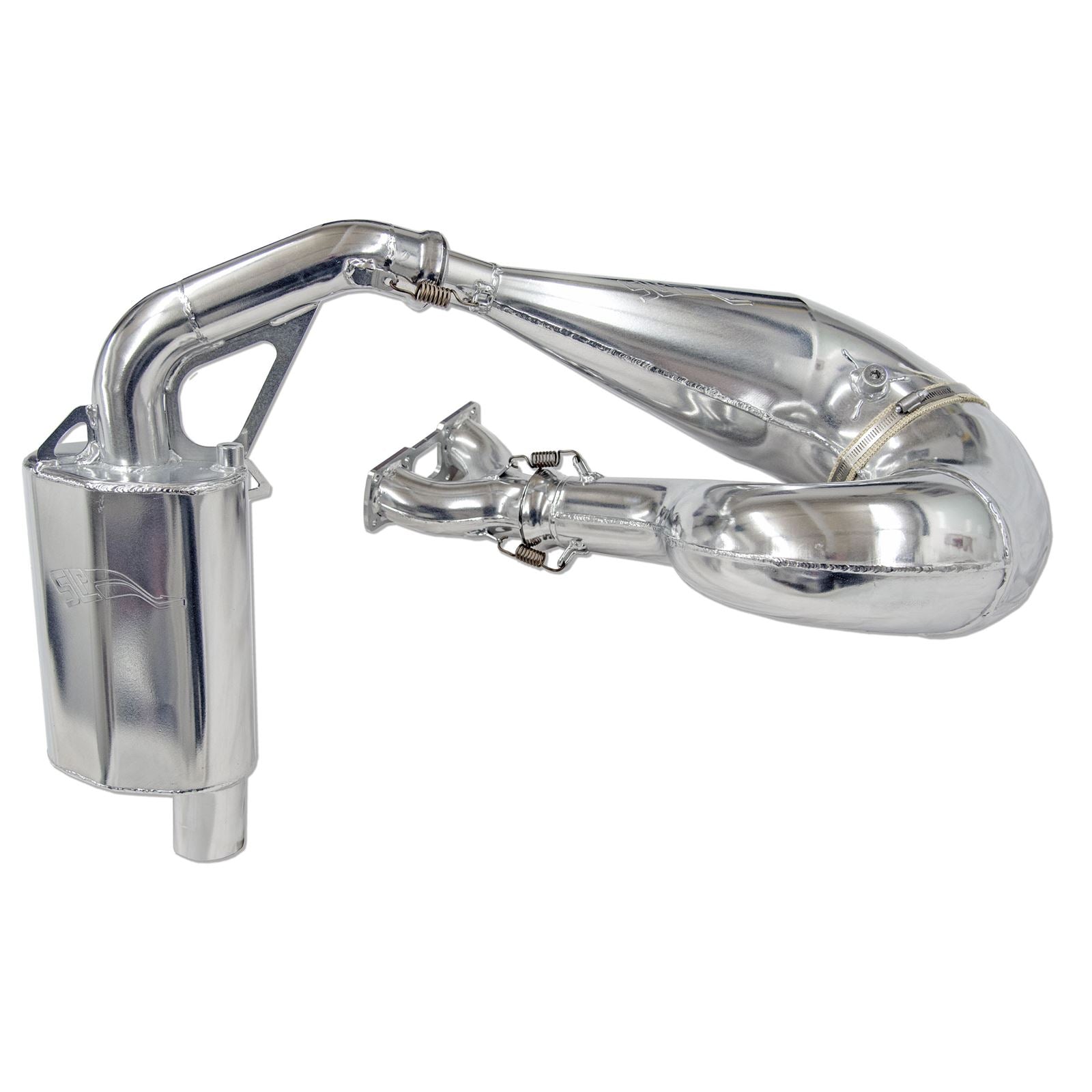 Starting Line Products Single Pipe Full Exhaust for Ski-Doo [MPN: 09-8001]_1092107