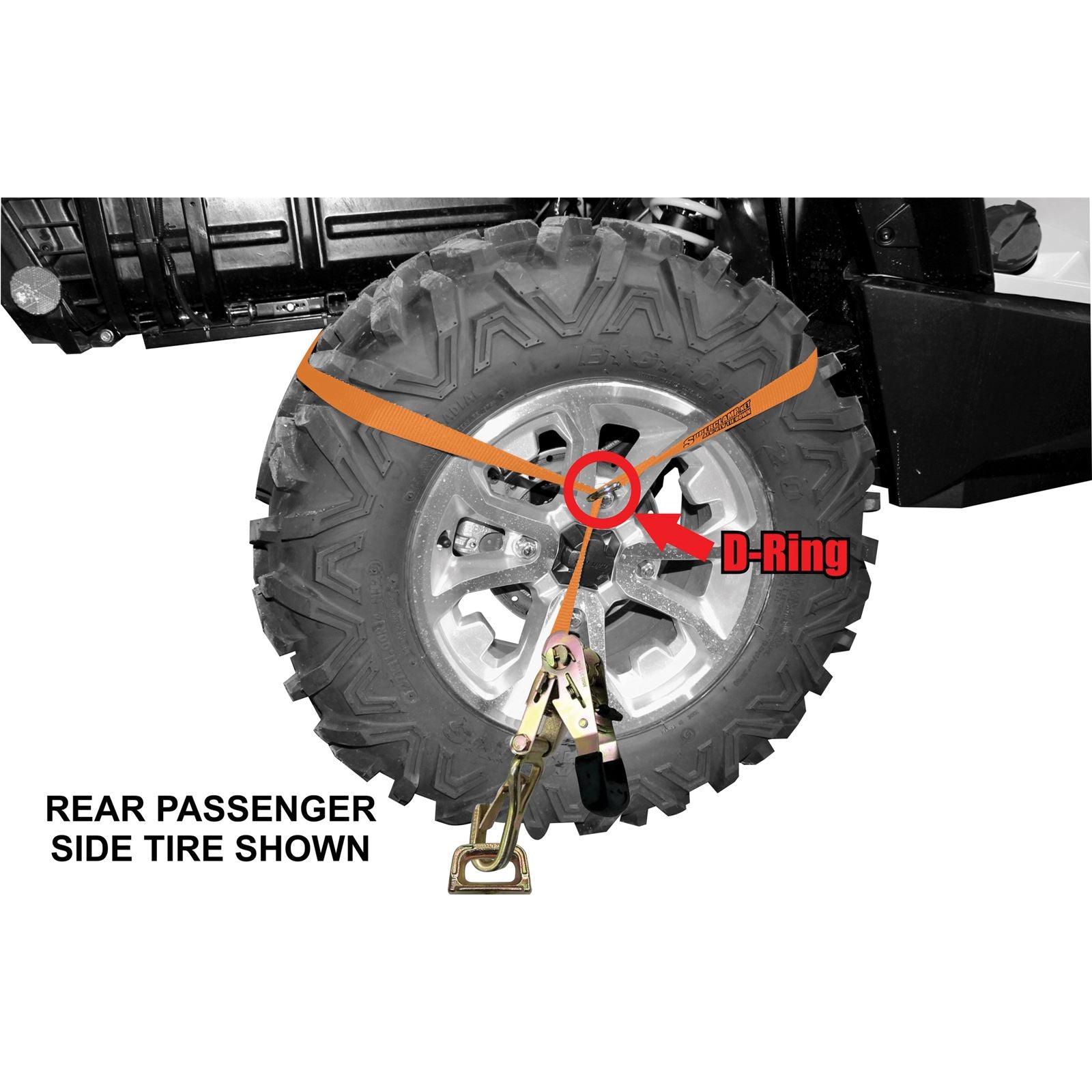 Superclamp ATV/UTV Strap Kit 9000 ATV TIE DOWN_734873