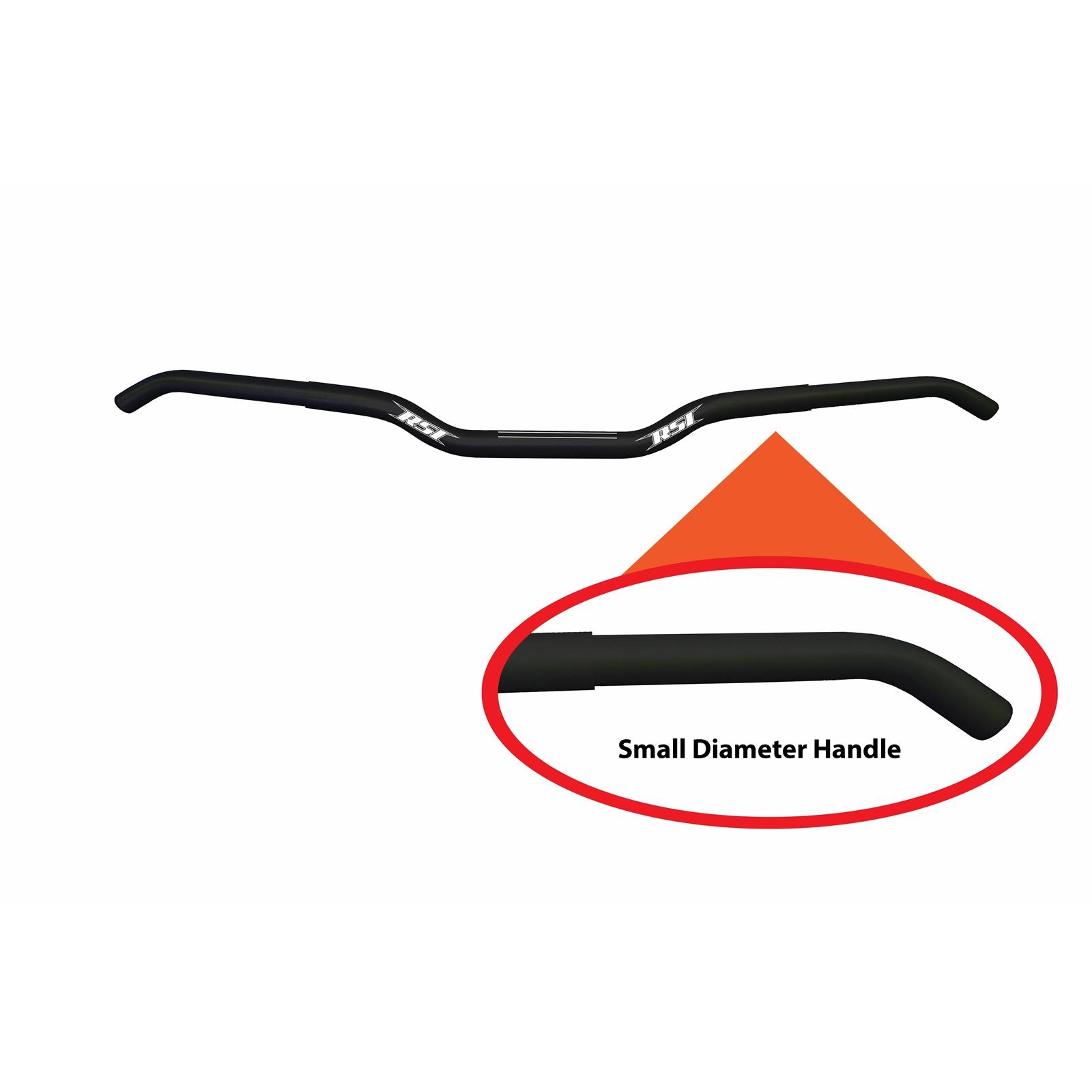 RSI Slim Jim Handlebar - Black [MPN: T8-10R-SJ-BLK]_1092036