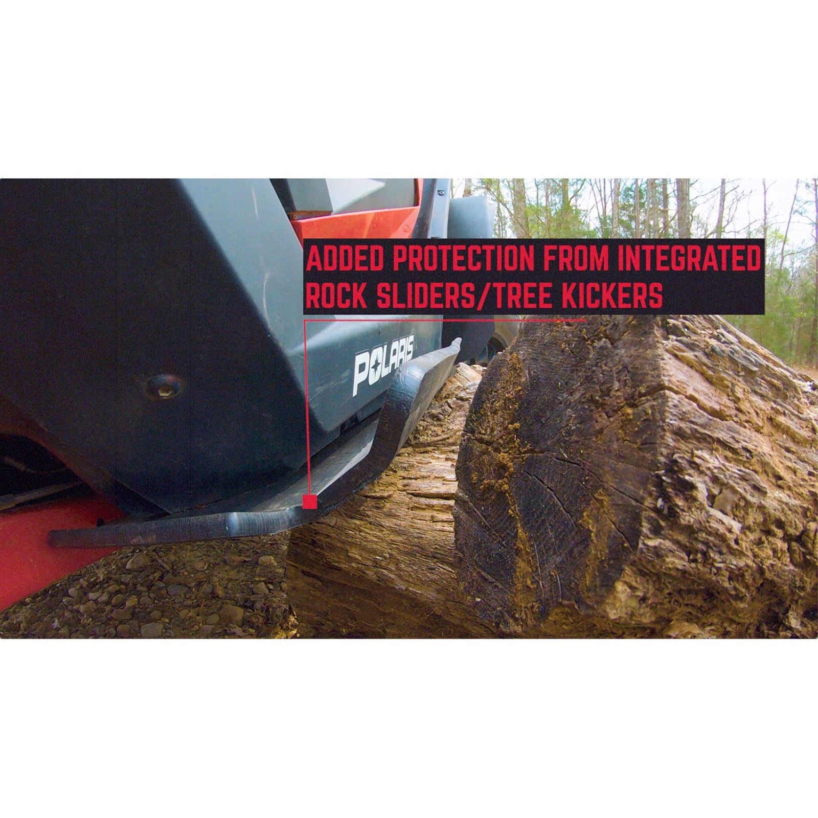 Seizmik UHMW Skid Plate with Tree Kickers for Polaris 76-10168KIT_1148940