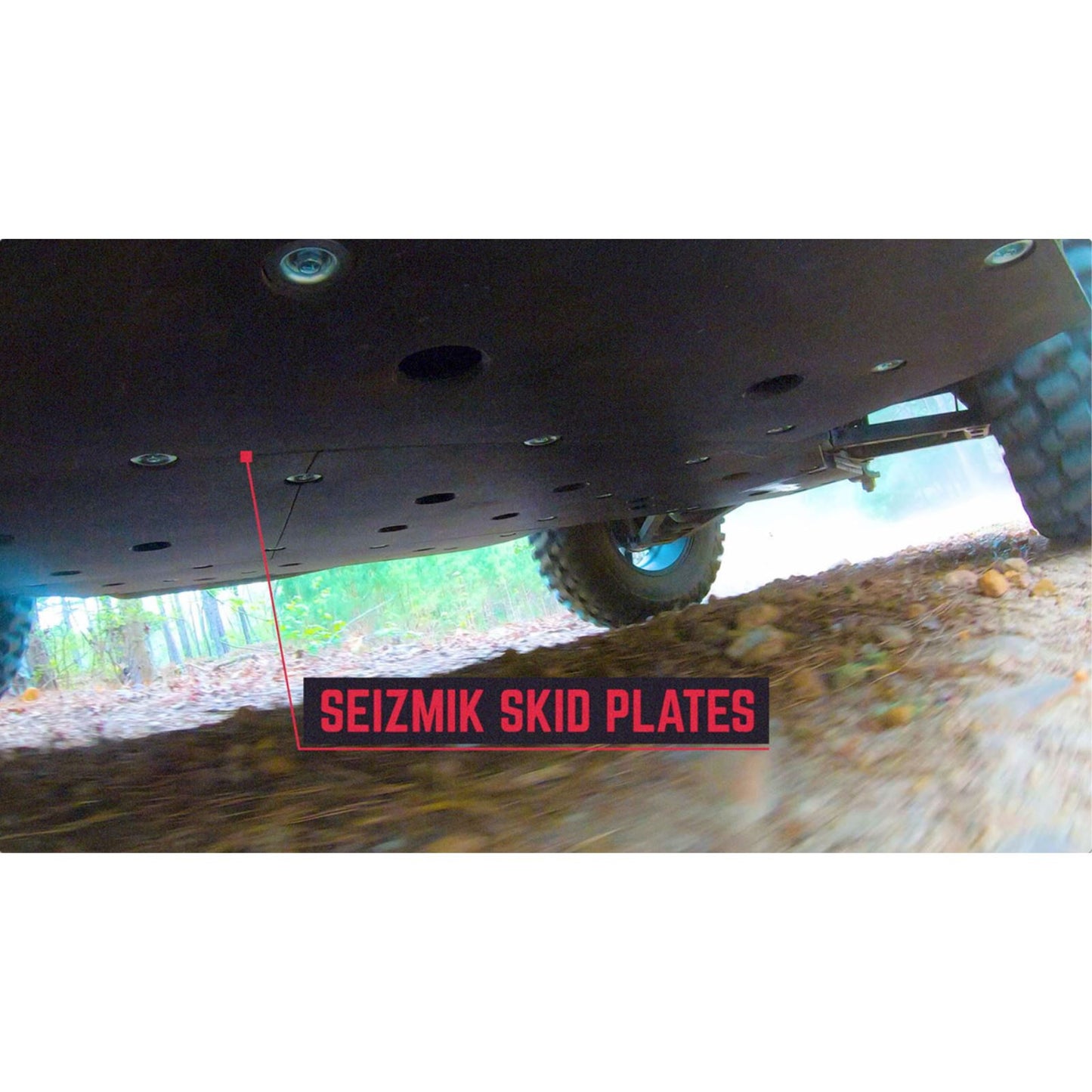 Seizmik UHMW Skid Plate with Tree Kickers for Polaris 76-10169KIT_1175682