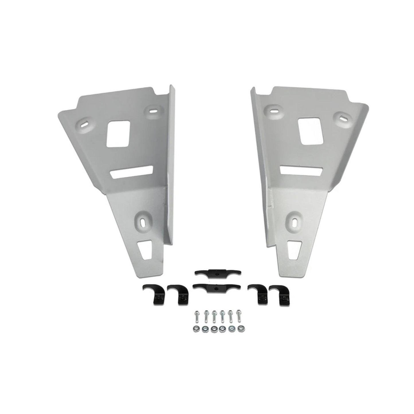 Rival Powersports USA Curved Front A-Arm Guards - Alloy for Polaris General [MPN: 2444.7477.1]_861267