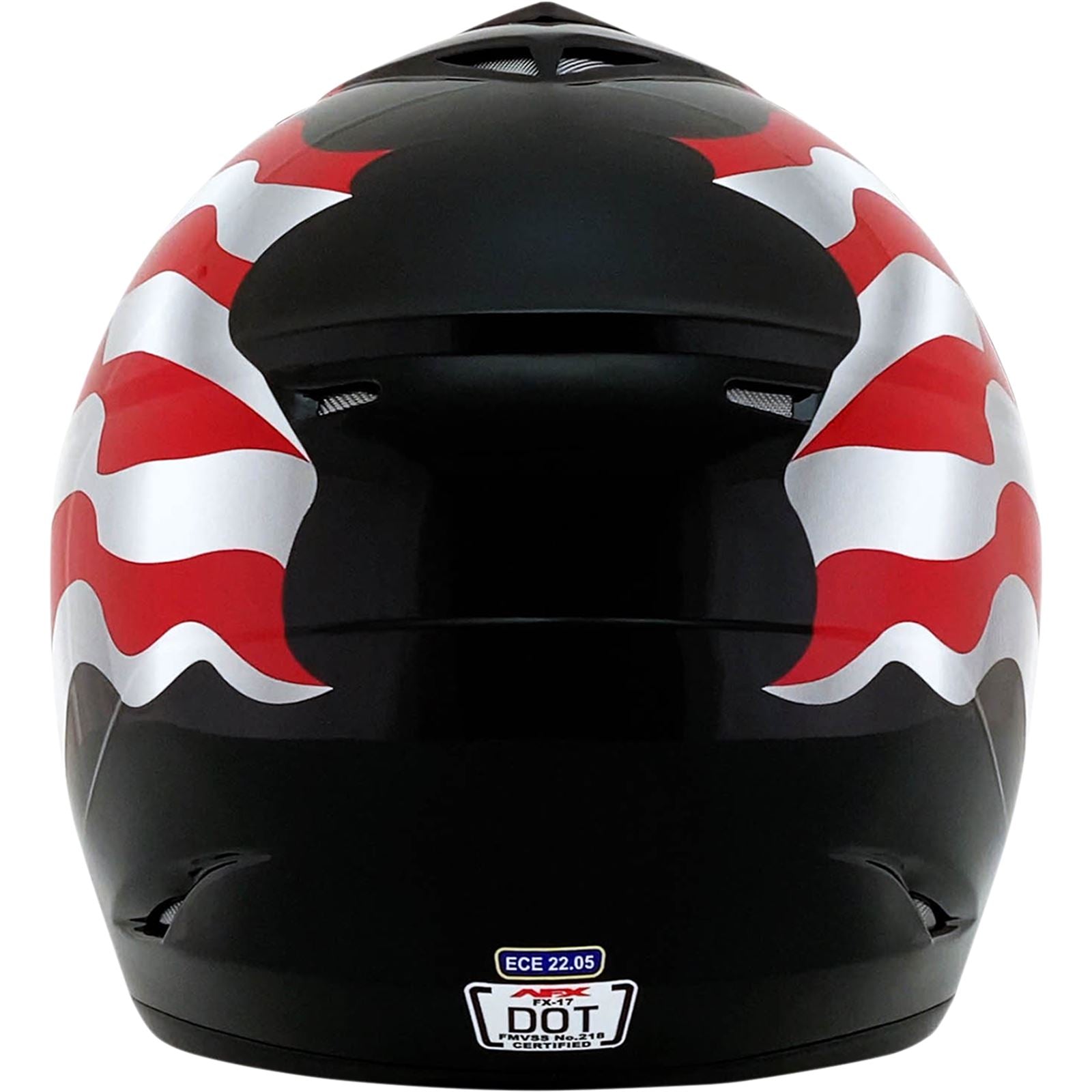 AFX FX-17 Helmet - Flag/Black - 4X-Large 0110-7632_1032729