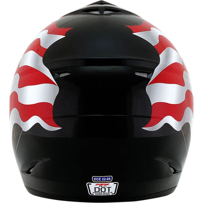 AFX FX-17 Helmet - Flag/Black - 4X-Large 0110-7632_1032729