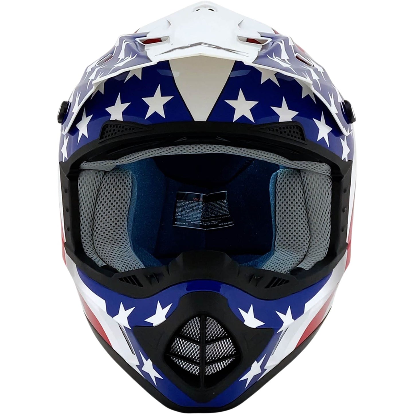 AFX FX-17 Helmet - Flag - White - 4XL 0110-7634_1032789