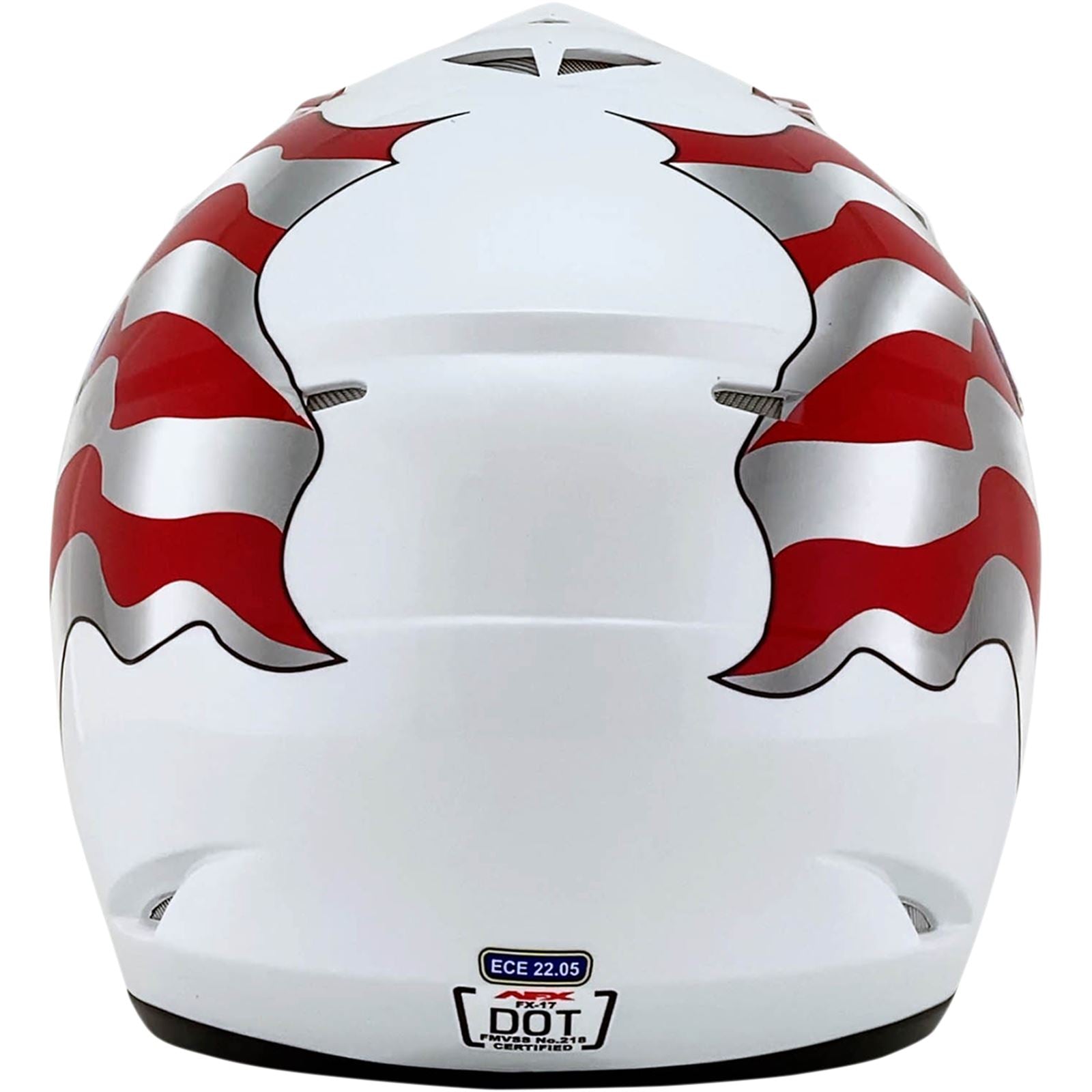 AFX FX-17 Helmet - Flag - White - 4XL 0110-7634_1032792