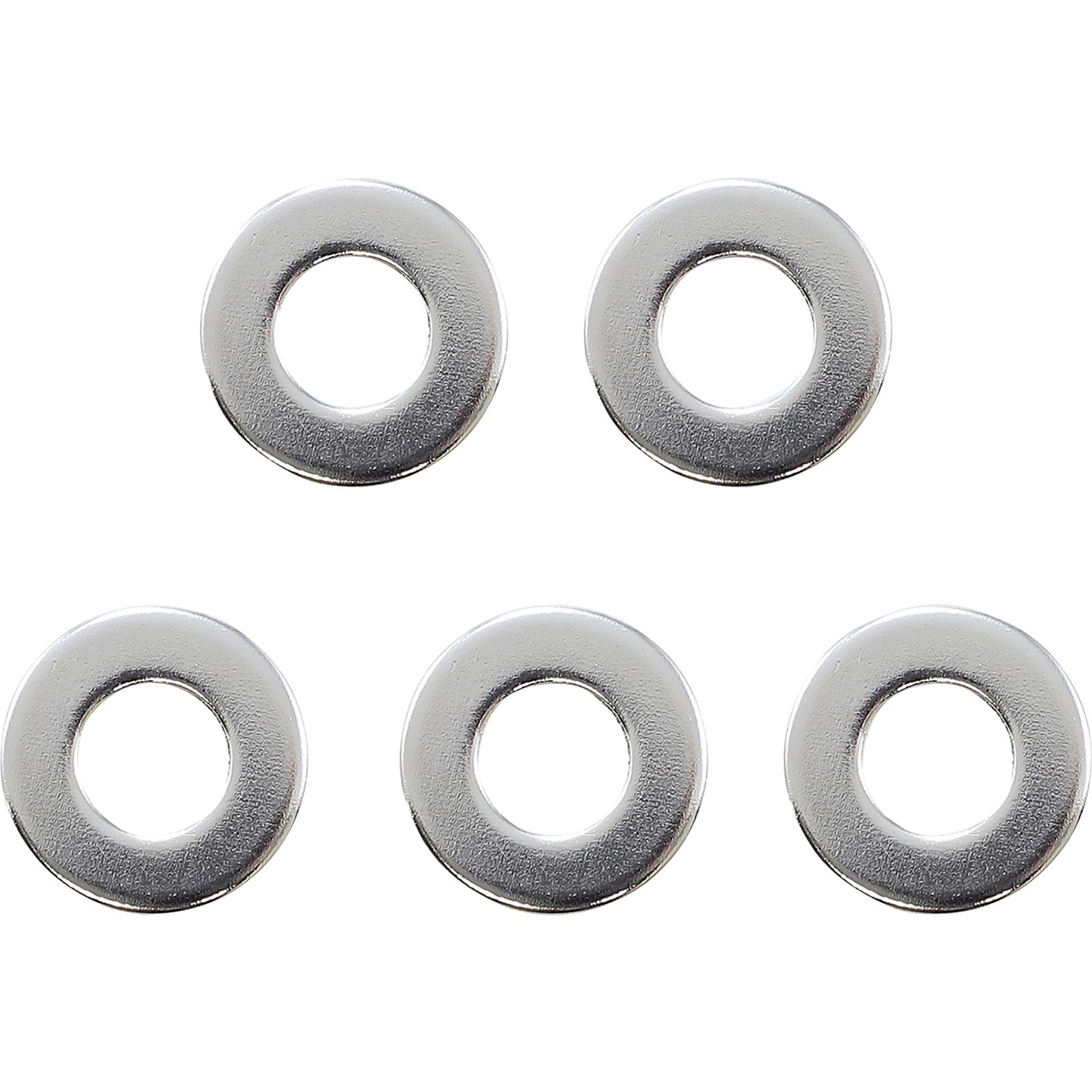 Drag Specialties Axle Washer - Chrome - 5/Pack 0214-1973_1105334