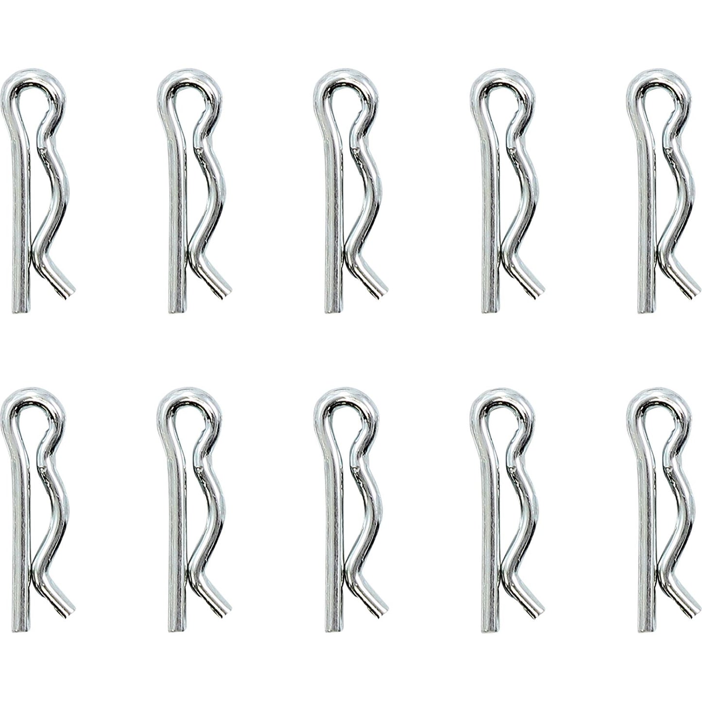 Drag Specialties Rear Axle Clip - Chrome - 10/Pack 0214-1977_1105332