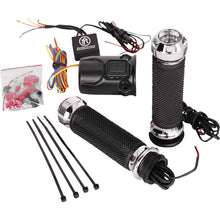 Performance Machine Grips - Apex - Heated - FLTRX - Chrome 0063-2095-CH_1057726