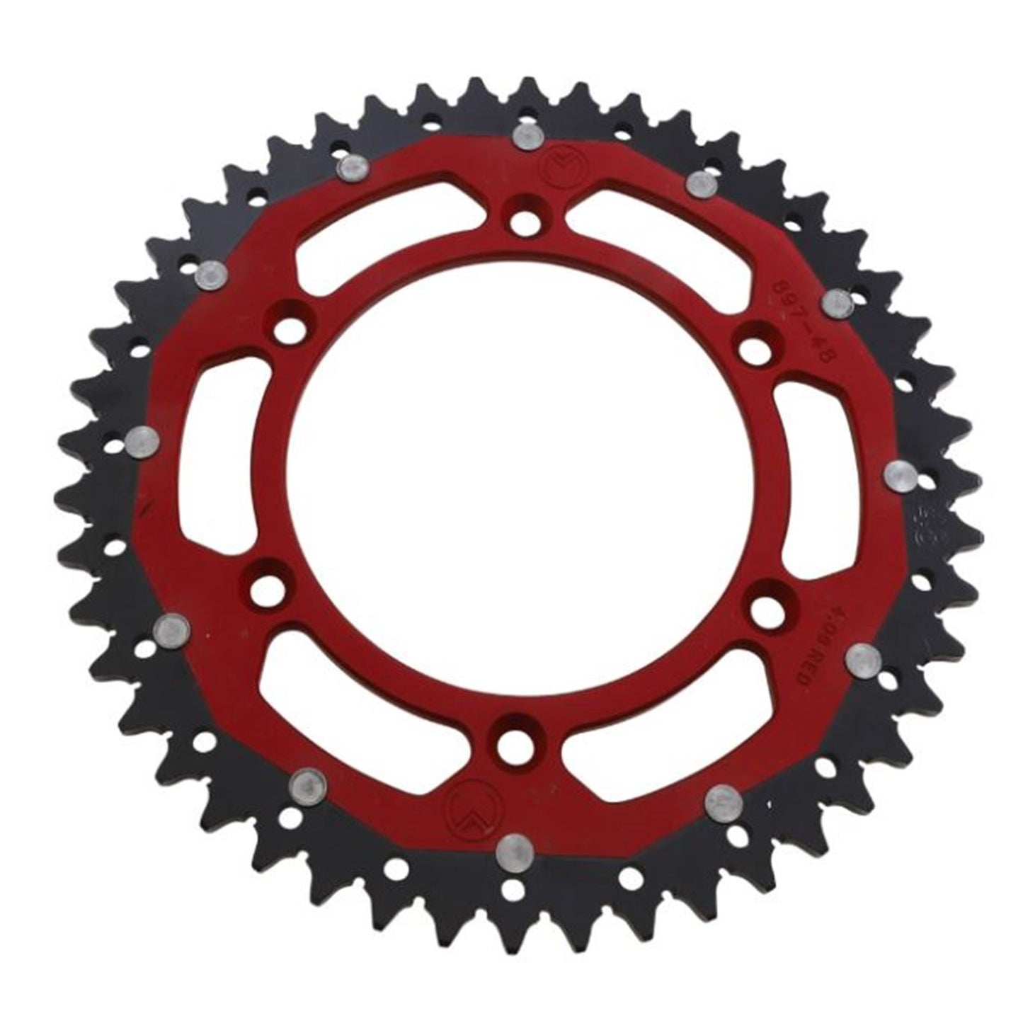 Moose Offroad Dual Sprocket - Red - 48 Tooth 1210-897-48-13X_910031