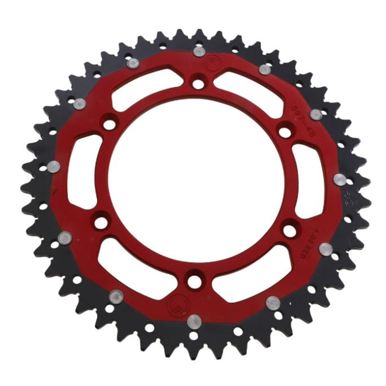 Moose Offroad Dual Sprocket - Red - 48 Tooth 1210-897-48-13X_910031