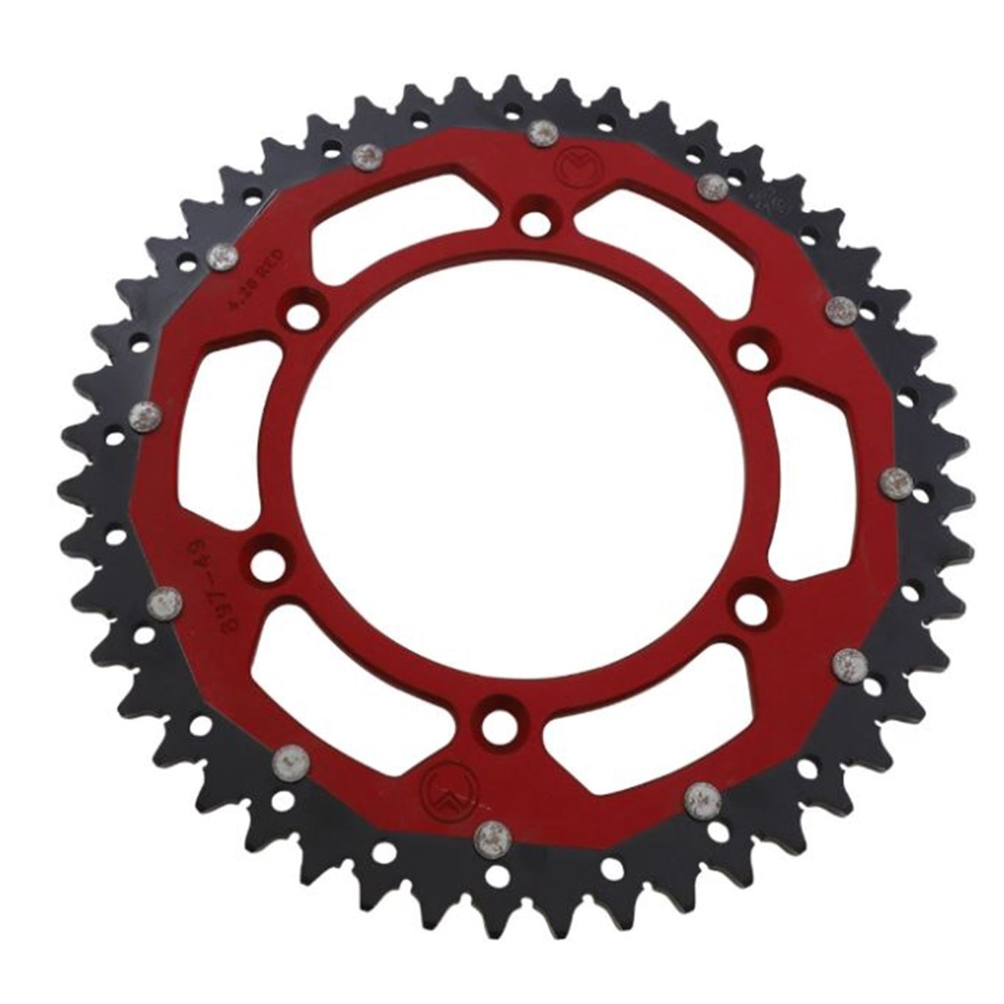 Moose Offroad Dual Sprocket - Red - 49 Tooth 1210-897-49-13X_910032