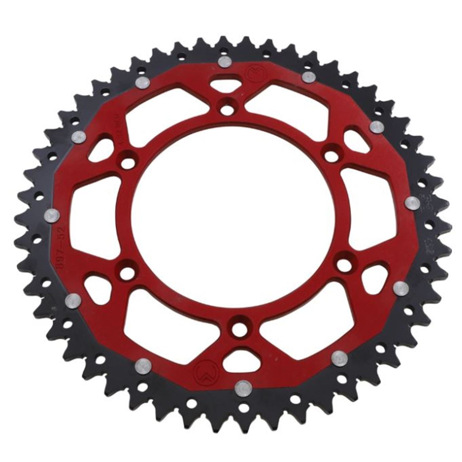 Moose Offroad Dual Sprocket - Red - 52 Tooth 1210-897-52-13X_910035