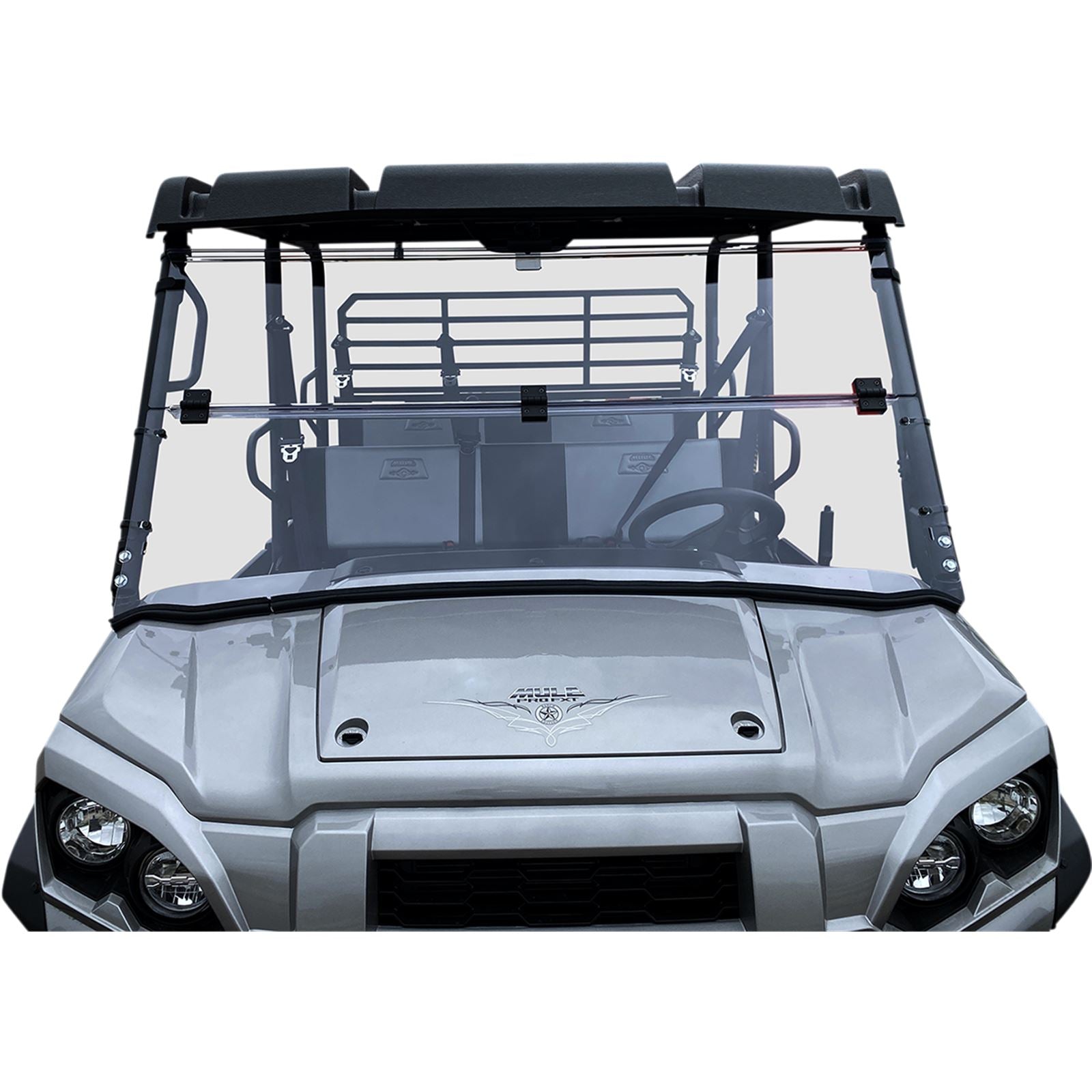 Moose Offroad Full Folding Windshield - Deluxe - Mule V000276-12200M_1057811