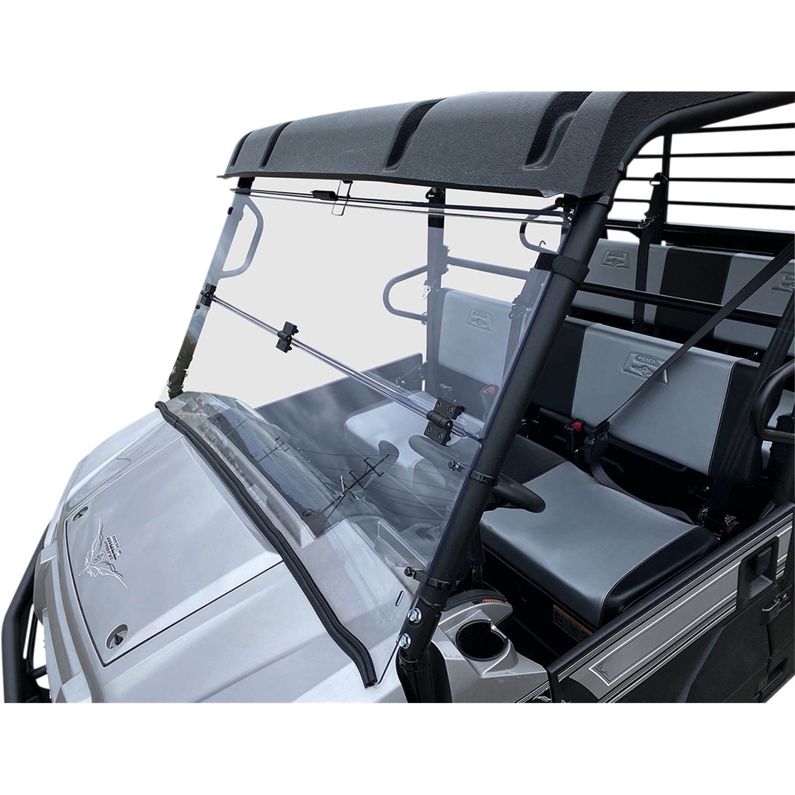 Moose Offroad Full Folding Windshield - Deluxe - Mule V000276-12200M_1057815