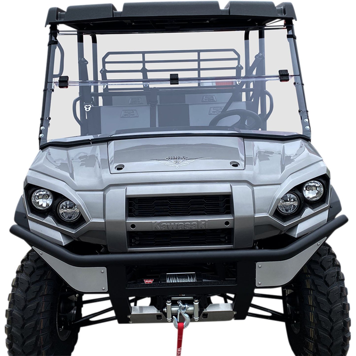 Moose Offroad Full Folding Windshield - Deluxe - Mule V000276-12200M_1057816