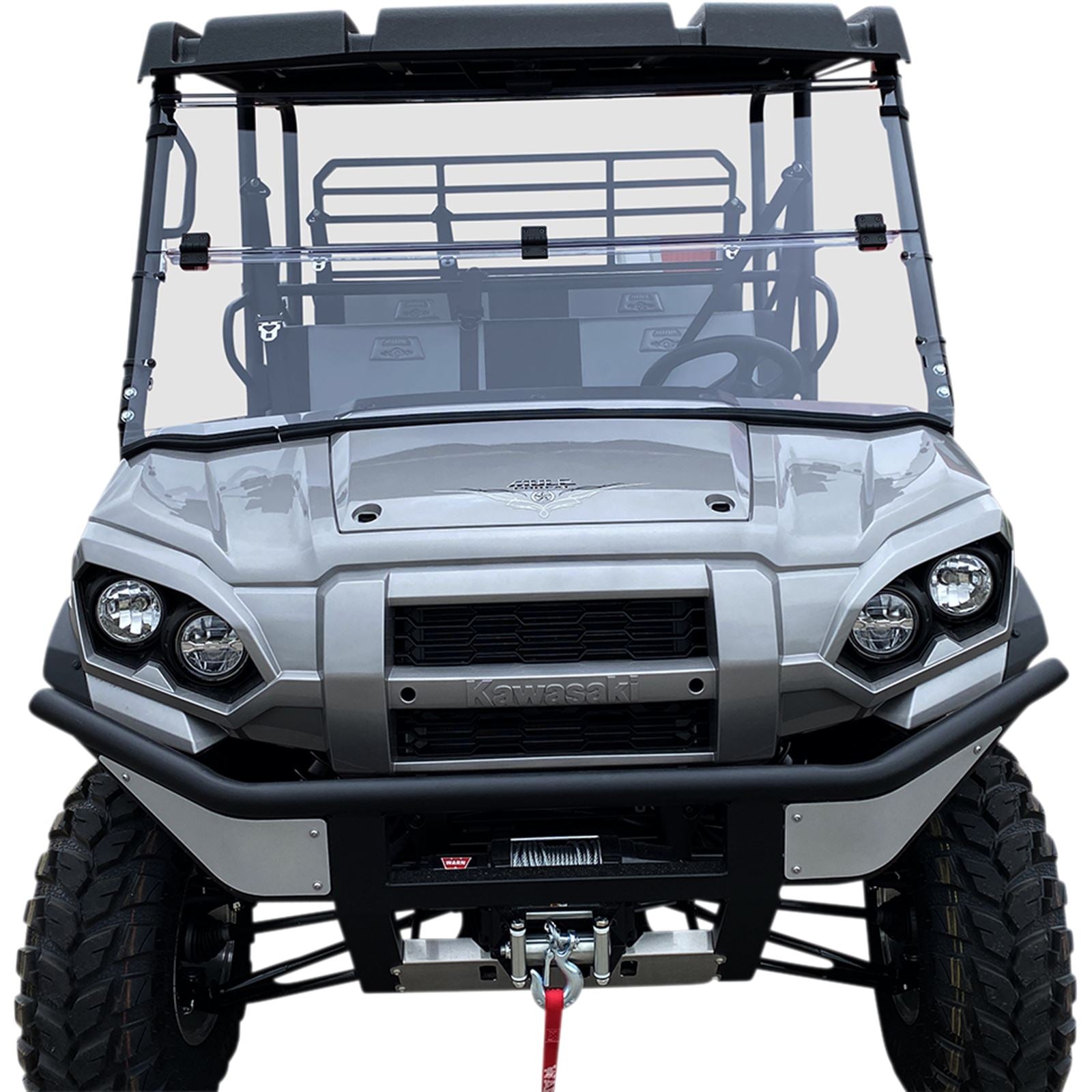 Moose Offroad Full Folding Windshield - Deluxe - Mule V000276-12200M_1057816