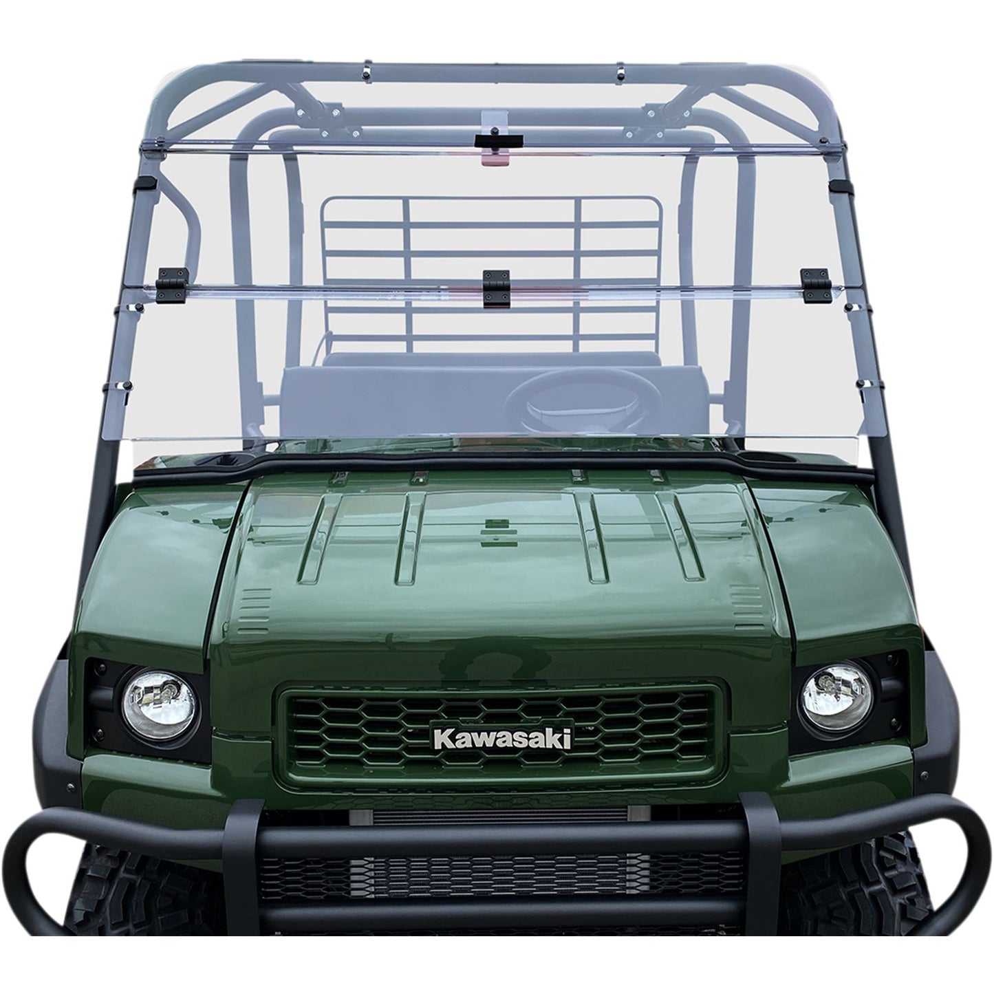 Moose Offroad Full Folding Windshield - Deluxe - Mule V000278-12200M_1057777