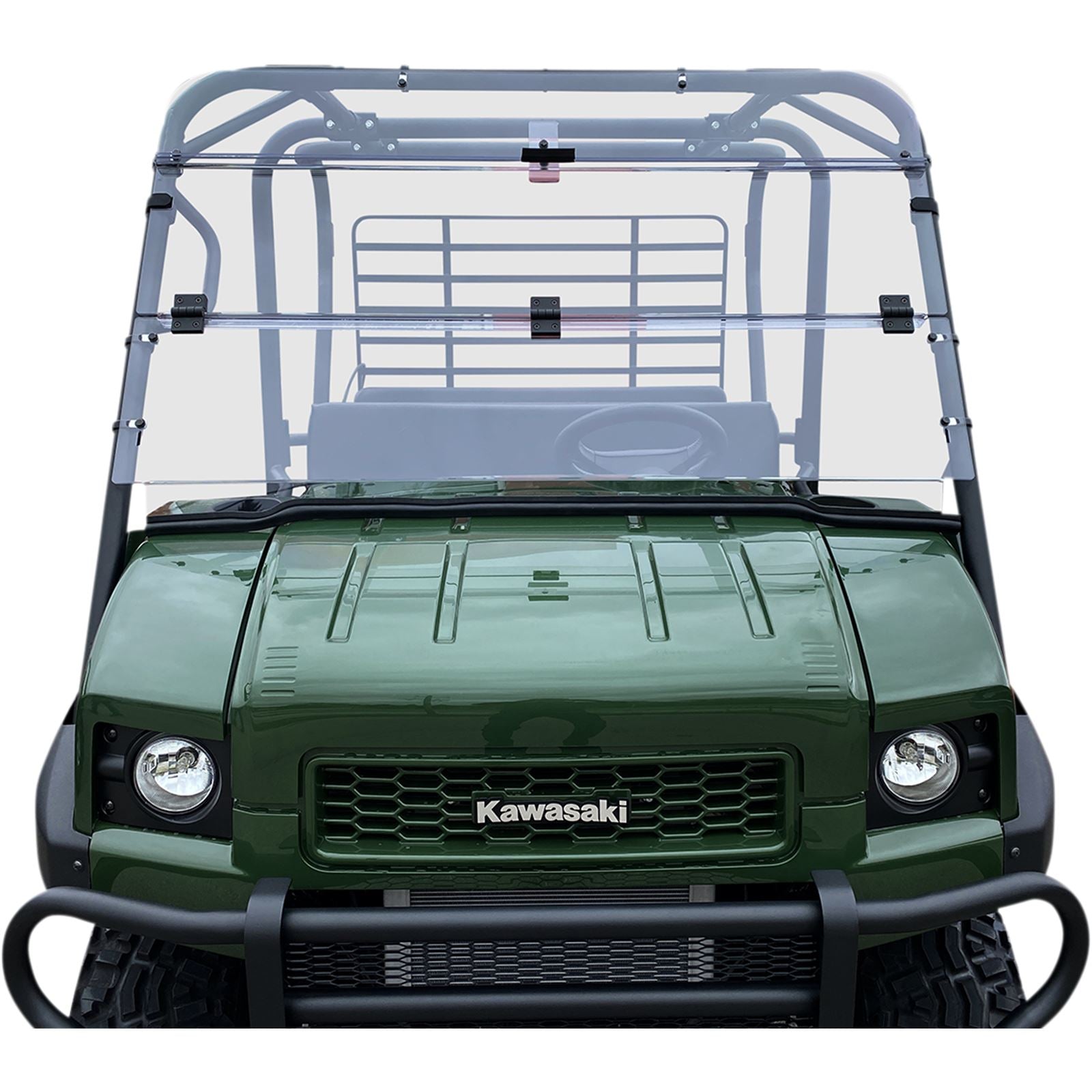 Moose Offroad Full Folding Windshield - Deluxe - Mule V000278-12200M_1057777