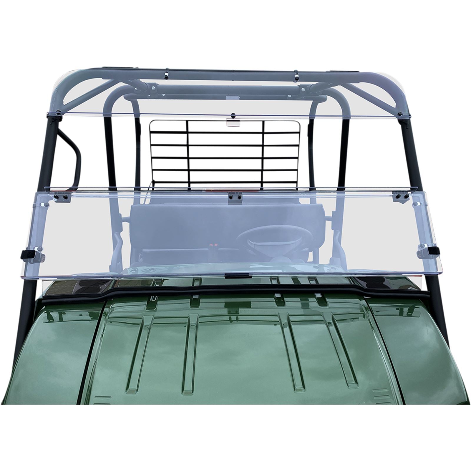 Moose Offroad Full Folding Windshield - Deluxe - Mule V000278-12200M_1057778