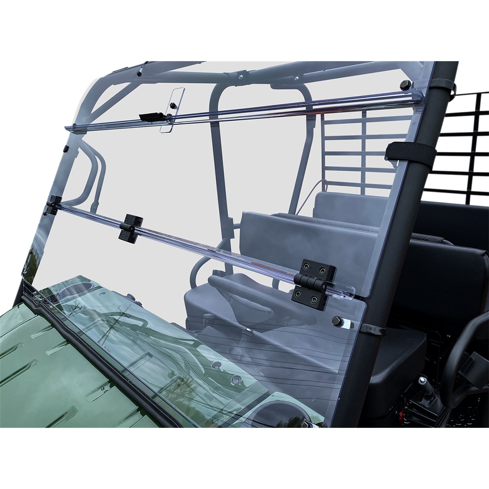 Moose Offroad Full Folding Windshield - Deluxe - Mule V000278-12200M_1057780