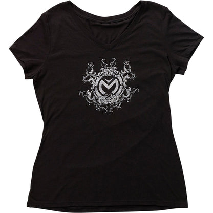 Moose Offroad Women's Flourish T-Shirt - Black_1032897