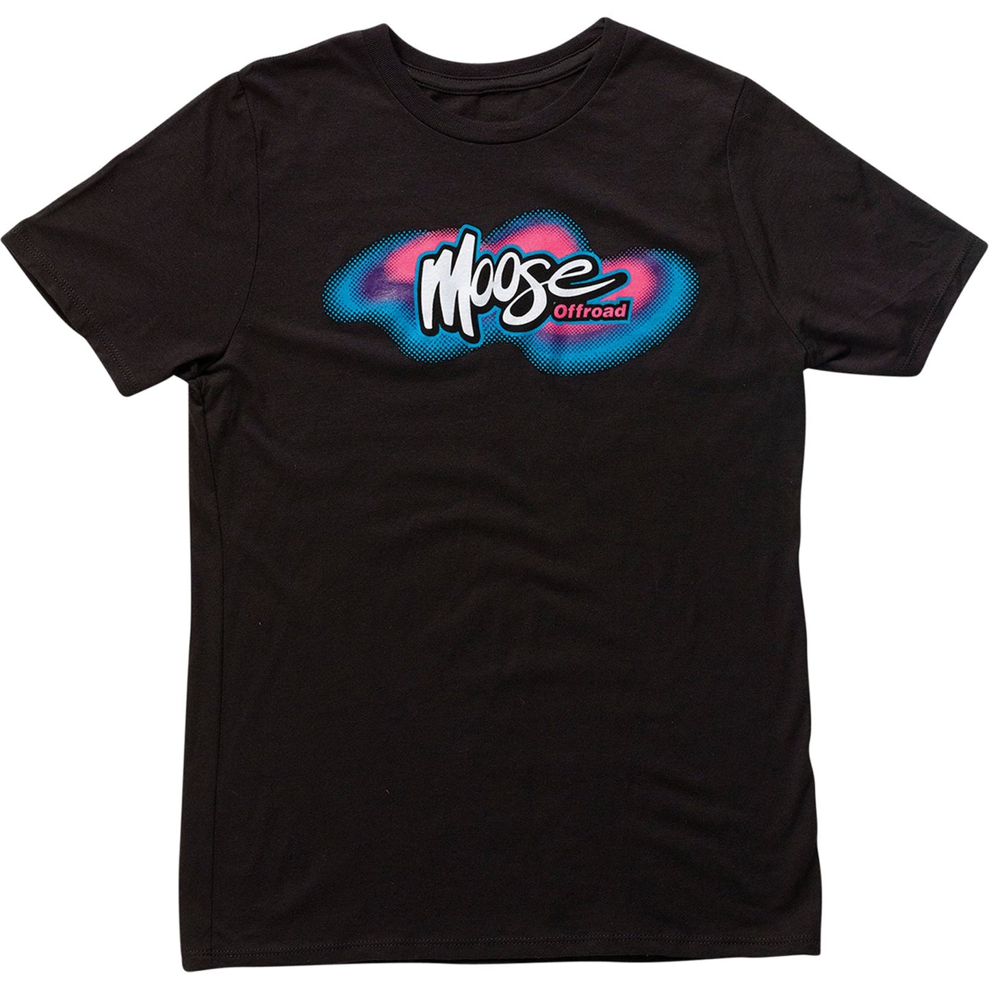 Moose Offroad Youth Retro Moose T-Shirt - Black _1032867