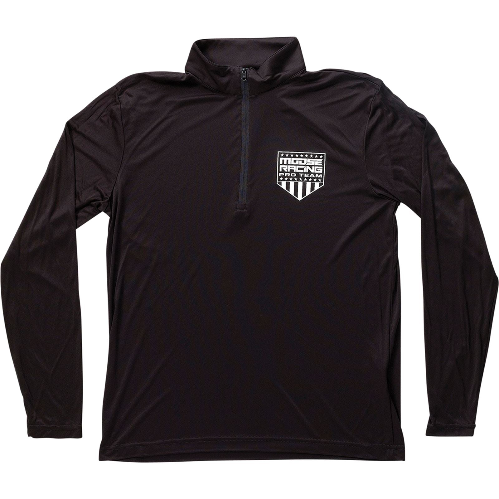 Moose Offroad Quarter Zip Pullover - Black_1032872