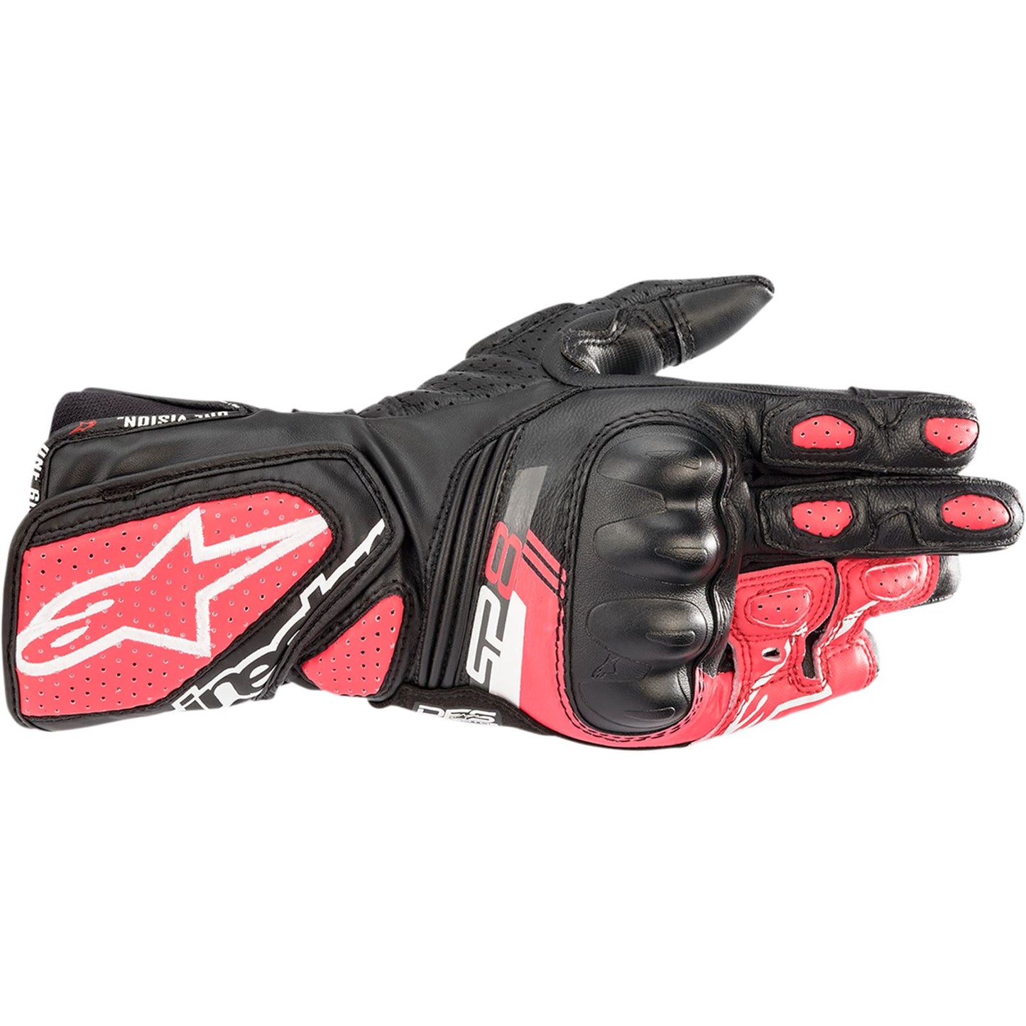 Alpinestars Stella SP-8 V3 Gloves - Black/Pink - Medium [MPN: 3518321-1832-M]_1032927