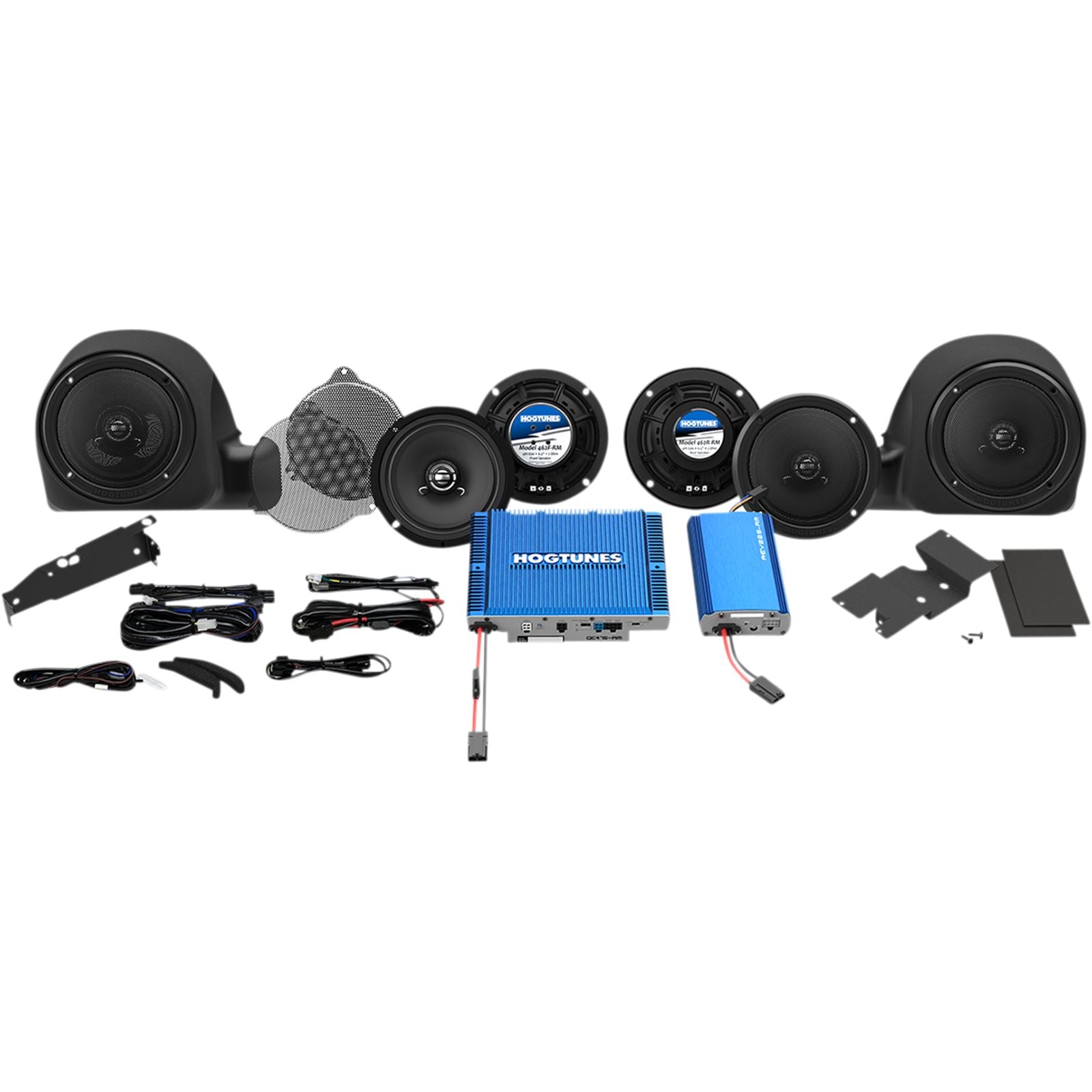 Hogtunes Speaker/Dual Amp Kit - Ultra QC ULTRA 6-RM_1033060