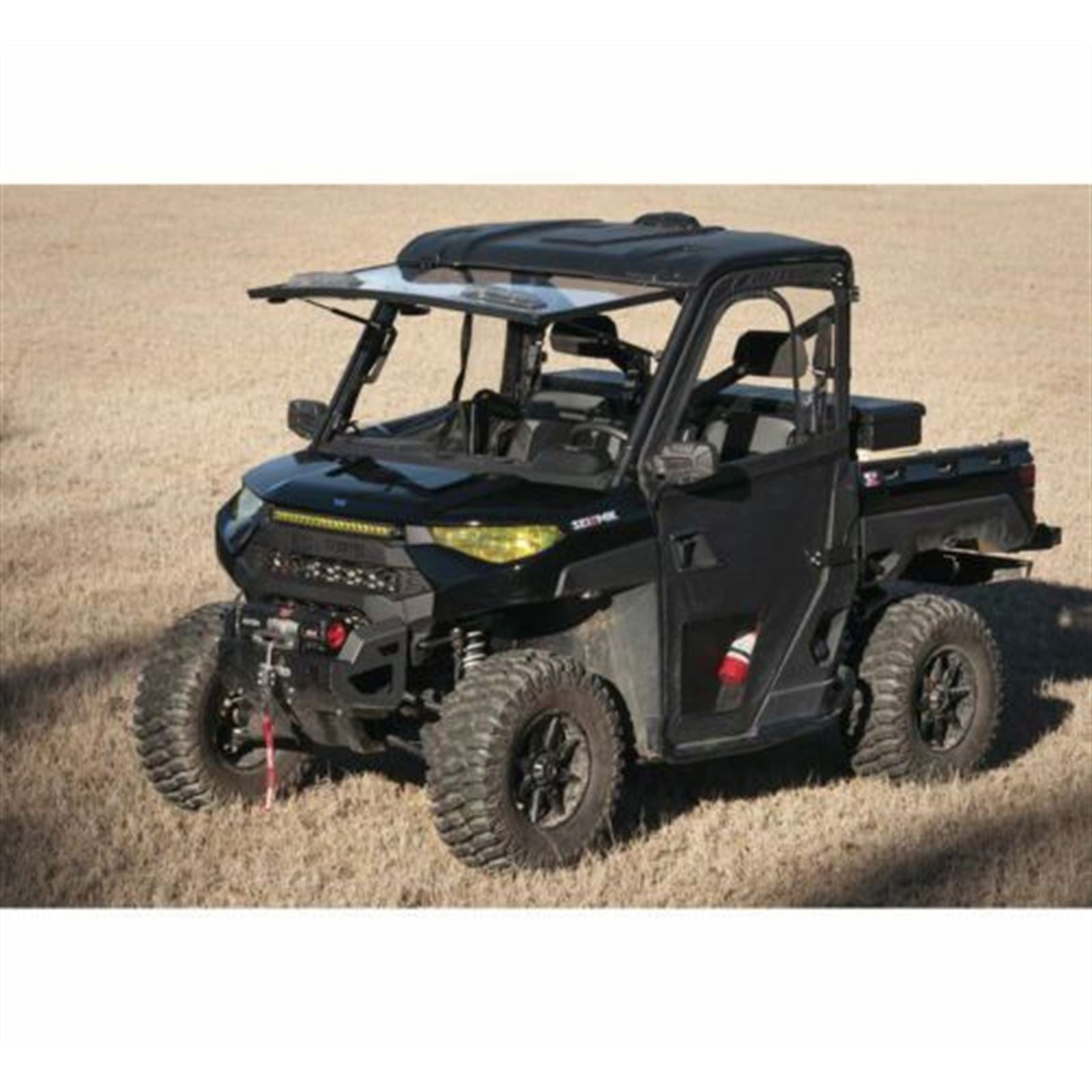 Seizmik Flip-Up Windshield with Vents for Can-Am/Polaris 50-50224KIT_1145450