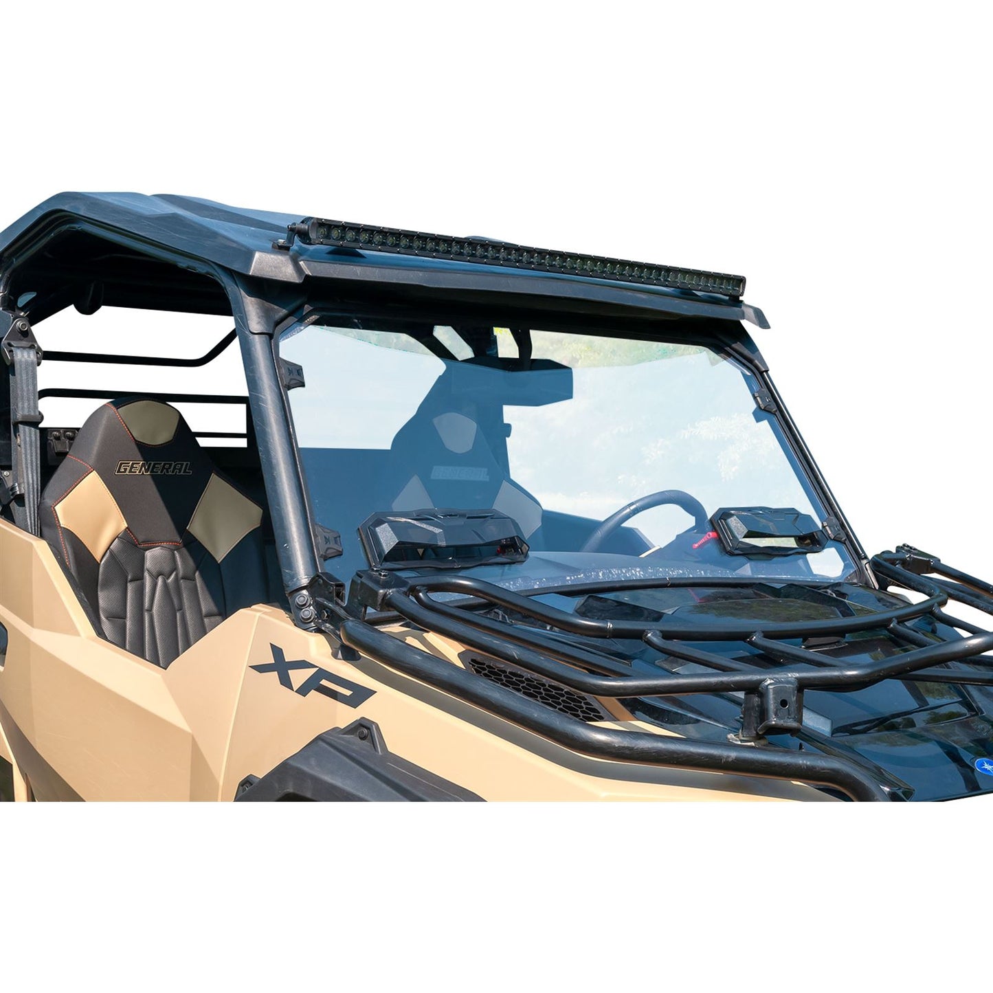Seizmik Windshield Kit -  Vented for Polaris General 50-50229KIT_885082