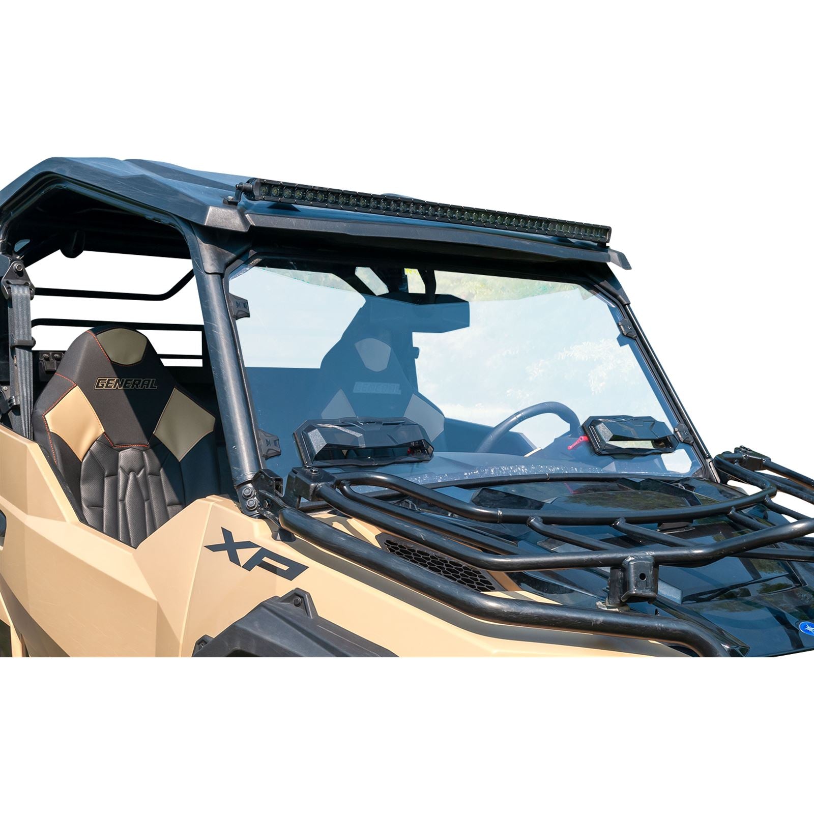Seizmik Windshield Kit -  Vented for Polaris General 50-50229KIT_885082