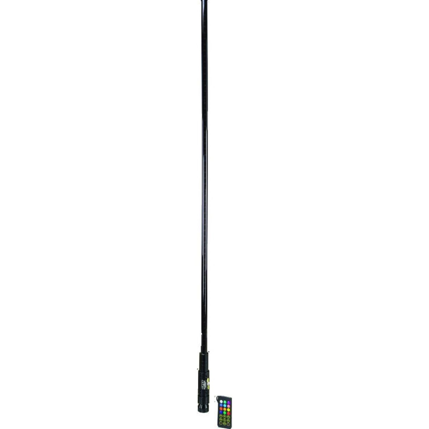 QuadBoss Remote Controlled LED Light Whip Dual 4 ft. Smoke 4-104B-QB_1710698