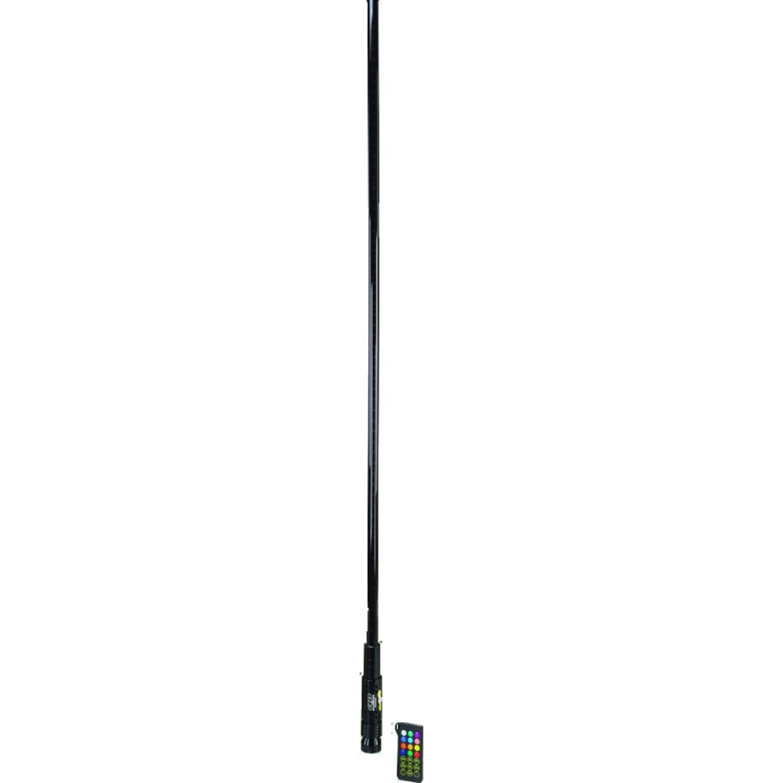 QuadBoss Remote Controlled LED Light Whip Dual 4 ft. Smoke 4-104B-QB_1710698