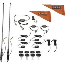 QuadBoss Bluetooth LED Whip and Rock Pod Light Combo Kit 4-106BBT-2-KIT-QB_1192175