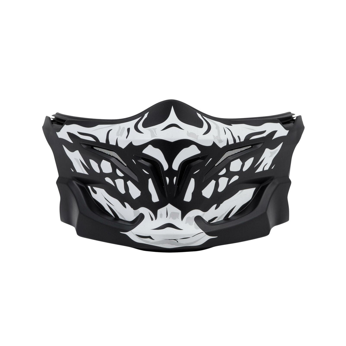 ScorpionEXO Covert Helmet Skull Face Mask - Black/White OPEN BOX [MPN: 52-546-18]_754511