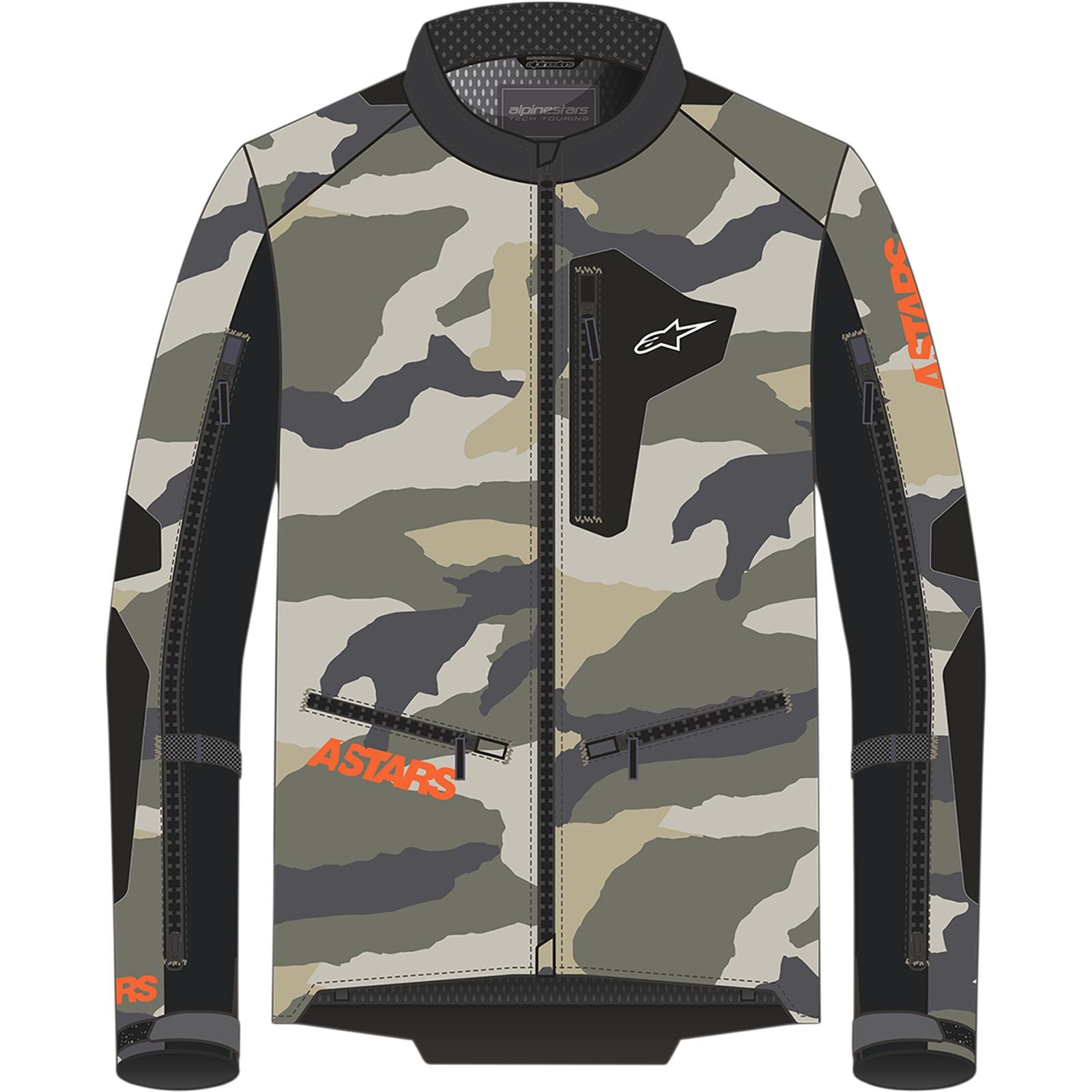 Alpinestars Venture XT Jacket - Mojave Camo/Orange Fluo_1032963