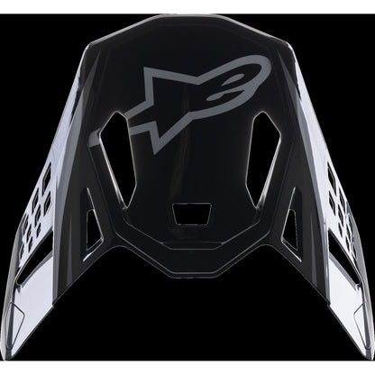 Alpinestars Supertech M10 Visor - Meta 2 - Black/Gray/Gl [MPN: 8981122-1195-OS]_754614